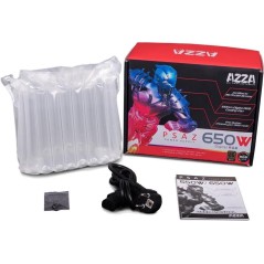 AZZA PSAZ-650W ARGB Power Supply 650 Watt - Ultimate Performance & Stunning RGB Lighting